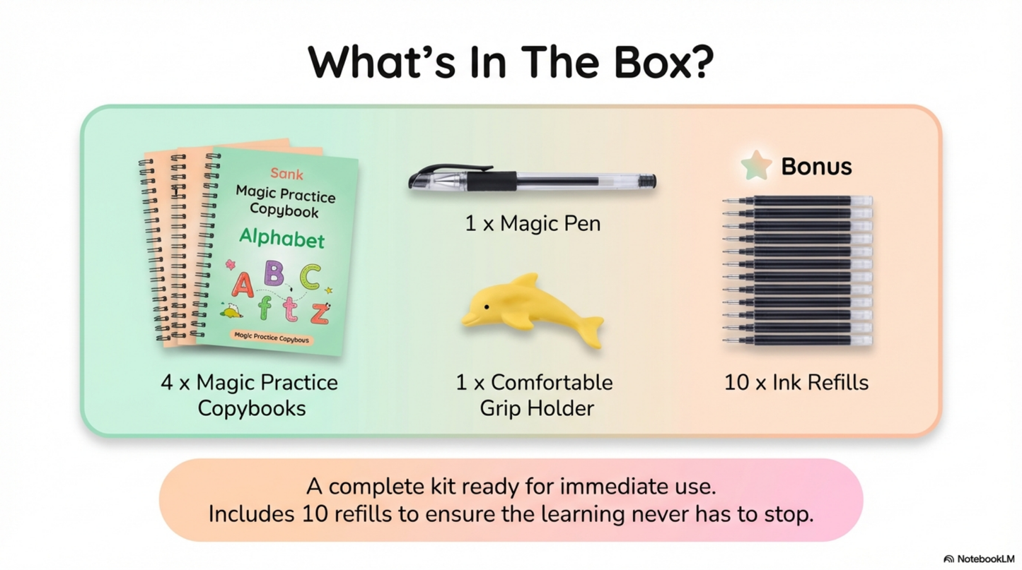 Reusable Writing Kit For Kids