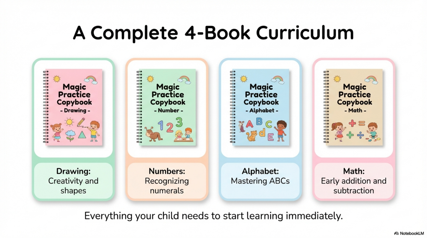 Reusable Writing Kit For Kids